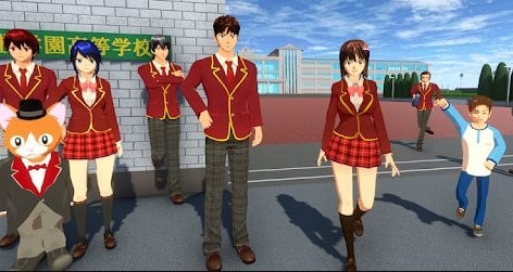 sakura school simulator mod apk unlimited money