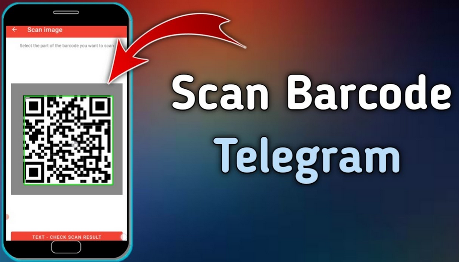 scan barcode telegram