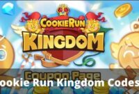 Coupon Code Cookie Run Kingdom