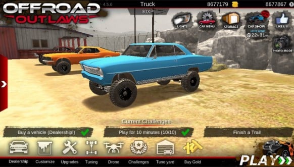 offroad outlaws mod apk 2023