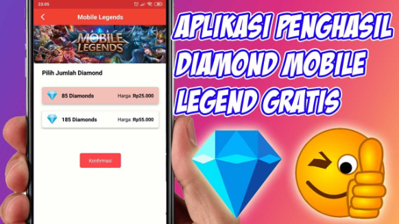 Aplikasi Penghasil Diamond Mobile Legend